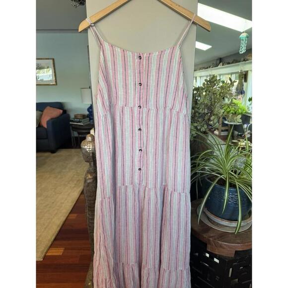 Splendid XL Striped Dress Maxi Relaxed Flowy - Picture 1 of 5